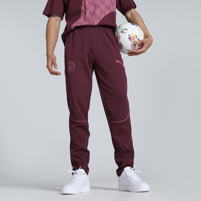 PUMA Solid Men Red Track Pants