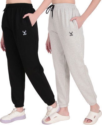 GAA Printed Men & Women Black, Grey Track Pants