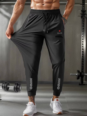 zenfit Solid Men Grey Track Pants