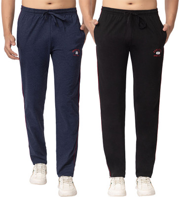 COZYCOVE Solid Men Multicolor Track Pants