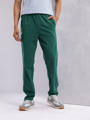 HRX by Hrithik Roshan Solid Men Green Track Pants
