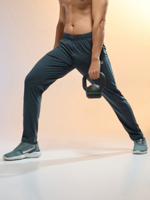 TECHNOSPORT Solid Men Grey Track Pants