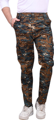 HouseOfCommon Printed Men Multicolor Track Pants