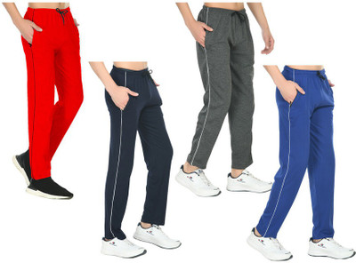 MTI FASHIONS Solid Men Multicolor Track Pants