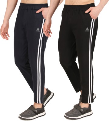 zazbi Striped Men Multicolor Track Pants