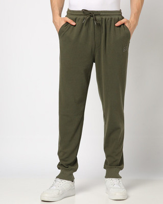 GAP Self Design Men Olive Track Pants