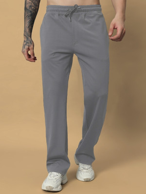 WEARDUDS Solid Men Grey Track Pants
