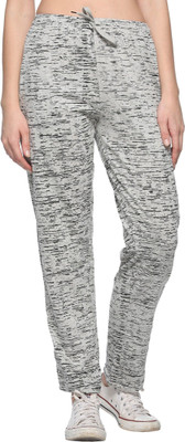 HouseOfCommon Printed Women Grey Track Pants