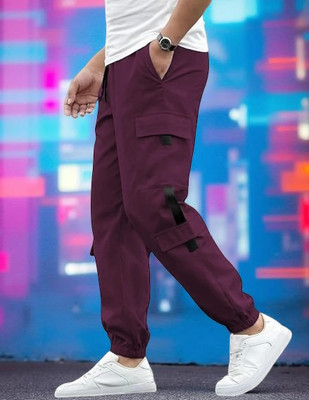 THE SAVIRA FASHION TREND Solid Men Grey Track Pants