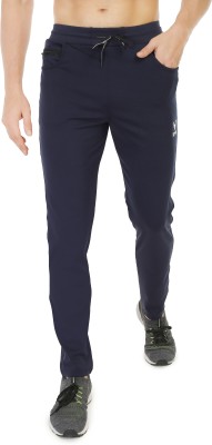 Zetter Solid Men Blue Track Pants