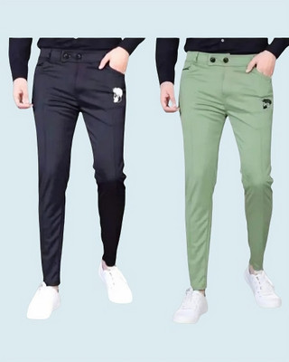 KEISHNAA POINT FAASHION Solid Men Multicolor Track Pants