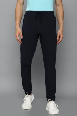 LOUIS PHILIPPE Printed Men Black Track Pants