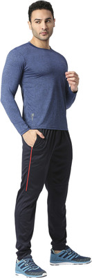 BLACK PANTHER Solid Men Black Track Pants