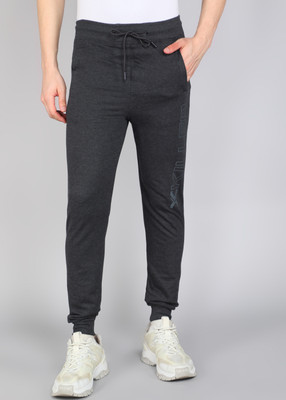 KILLER Printed Men Grey Track Pants
