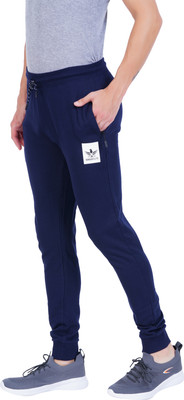 Eagle Elite Solid Men Blue Track Pants