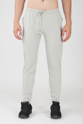 MEGHA Solid Men Grey Track Pants