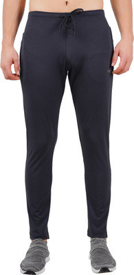 Vego Solid Men Grey Track Pants