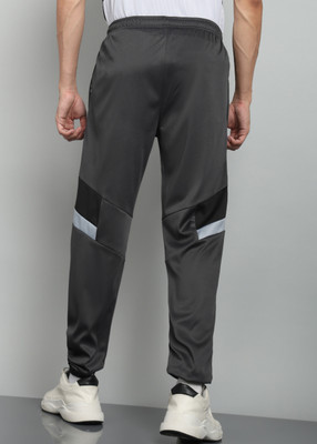 Moda Rapido Colorblock Men Grey Track Pants