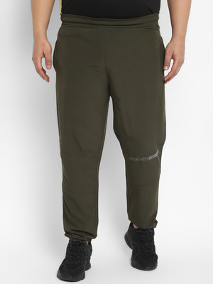 OFF LIMITS Solid Men Olive Track Pants