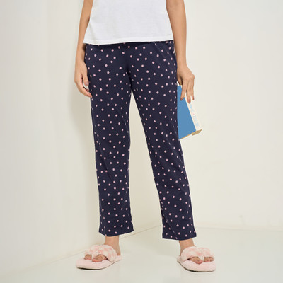 Dreamz by Pantaloons Solid Women Blue Track Pants
