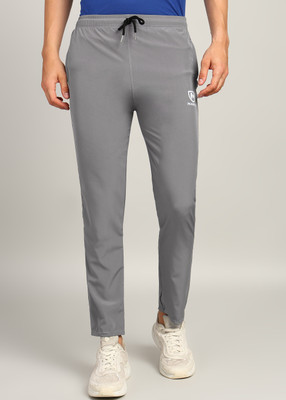 mank D Solid Men Grey Track Pants