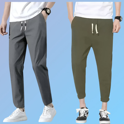 SHOTEK Solid Men Multicolor Track Pants