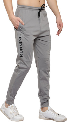 Valley Printed Men Grey Track Pants