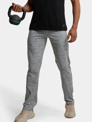 JOCKEY SP27 Soft Touch Microfiber Stretch Active Wear Solid Men Grey Track Pants
