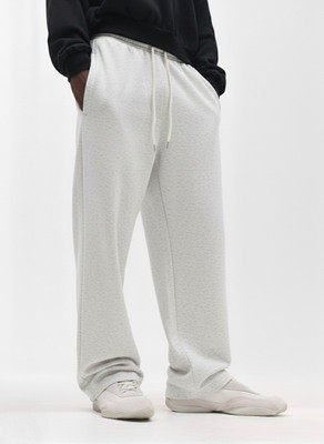 Dockstreet Striped Men White Track Pants
