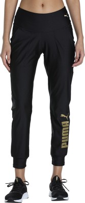 PUMA Fit Eversculpt Jogger Solid Women Black Track Pants