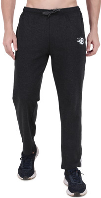 Kiba Retail Striped Men Grey Track Pants