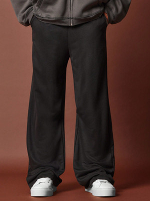 PROGENY Loose Fit Men Black Trousers