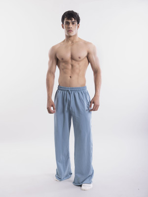 COITONIC Solid Men Brown Track Pants