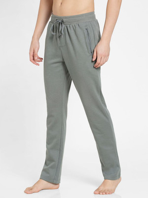 JOCKEY Solid Men Grey Track Pants