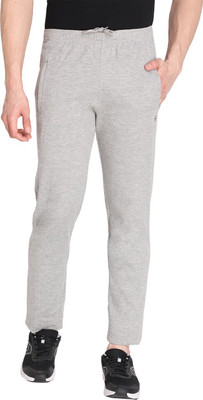 Neva Solid Men Grey Track Pants