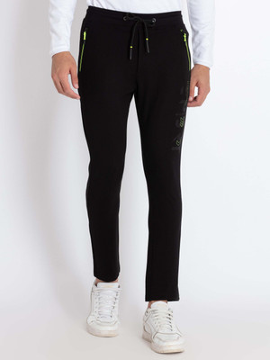 Status Quo Solid Women Black Track Pants