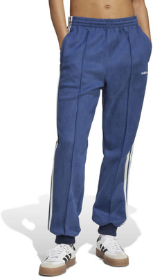 ADIDAS Printed Women Blue Track Pants