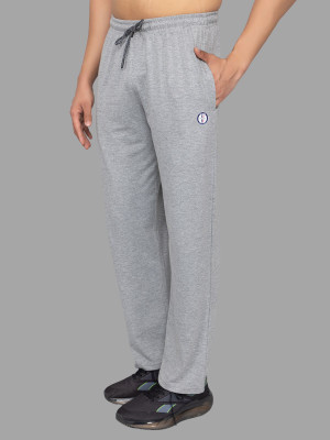 Pyro Spirit Solid Men Grey Track Pants