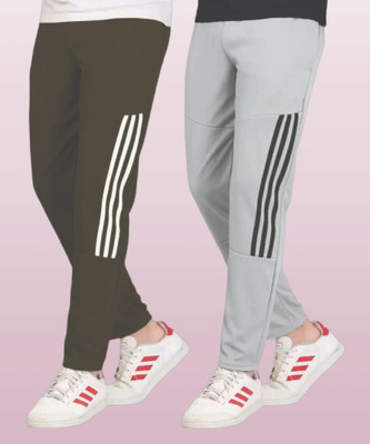 CLOTVIN TREND Solid Men Grey Track Pants
