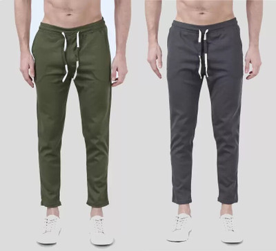 Kashmiri threading Solid Men Multicolor Track Pants
