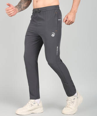 GNOCKFACE Solid Men Grey Track Pants