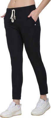 Kashmiri queen Solid Women Black Track Pants