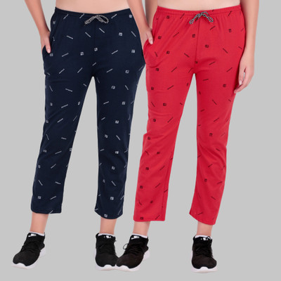 DSKIP COLLECTION Printed Women Multicolor Track Pants