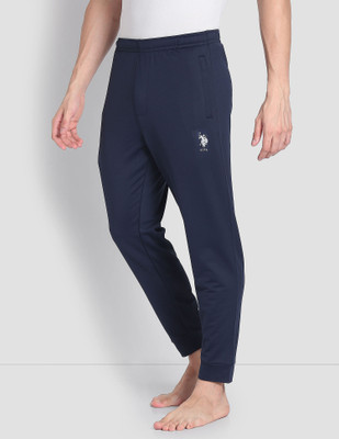 U.S. POLO ASSN. Solid Men Blue Track Pants