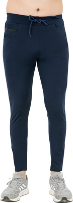 NAVRISE Self Design Men Blue Track Pants