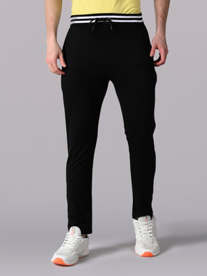 KILLER Solid Men Black Track Pants