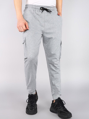 Moda Rapido Solid Men Grey Track Pants