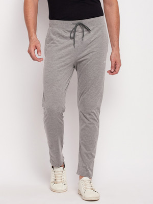 Adobe Solid Men Grey Track Pants
