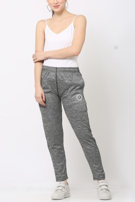 Rodya Self Design Women Grey Track Pants