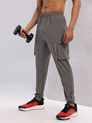 HRX by Hrithik Roshan Solid Men Grey Track Pants
